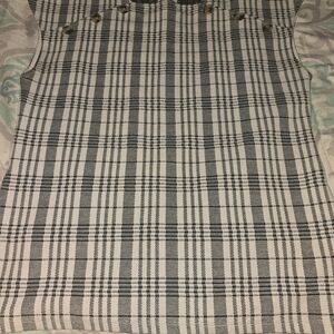 Ann Taylor Black and White Knit Top